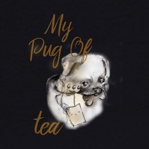 My Pug of Tea by AnnikaPixie